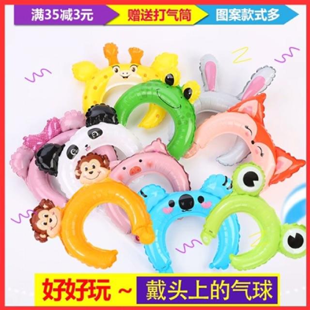 Bờm bóng cài đầu