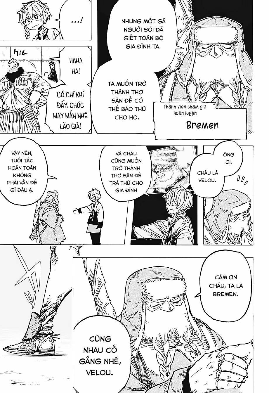 hội thợ săn: khăn đỏ chapter 7 12