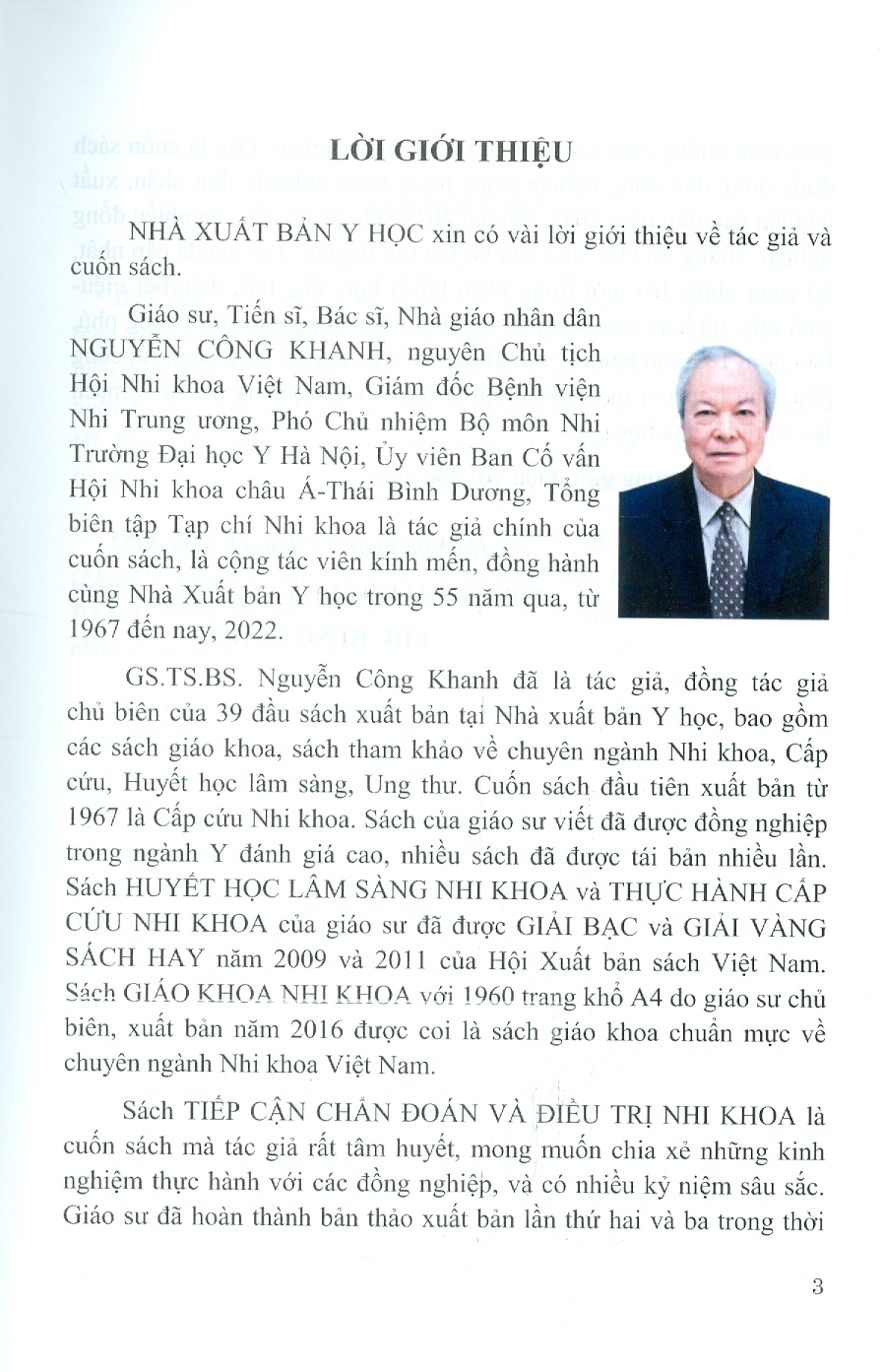 Tiếp Cận Chẩn Đoán Và Điều Trị NHI KHOA (Xuất bản lần thứ ba có sửa chữa và bổ sung - năm 2022) (Bìa cứng)