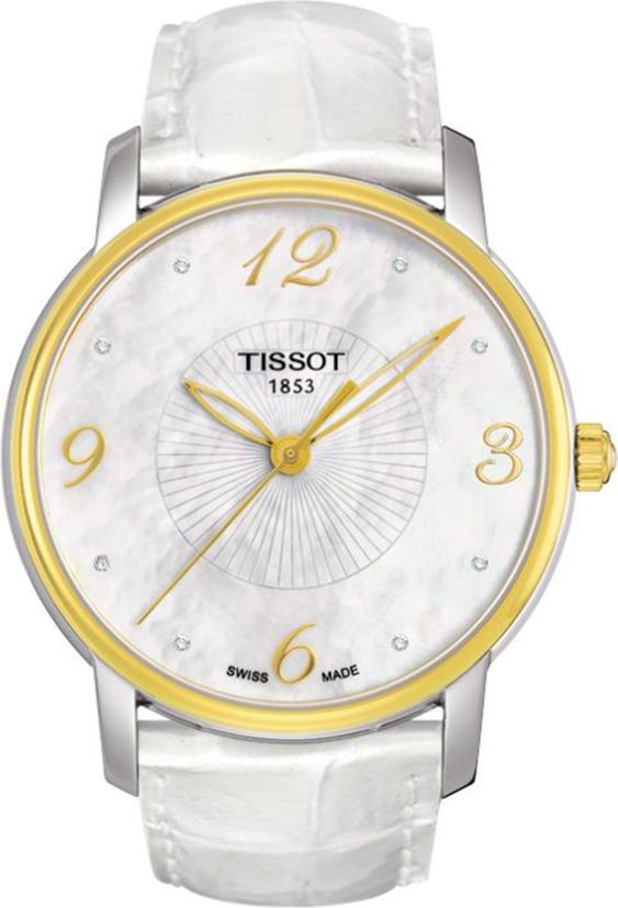 Đồng Hồ Nữ Dây Da Tissot T052.210.26.116.00 (38mm) - Xà Cừ