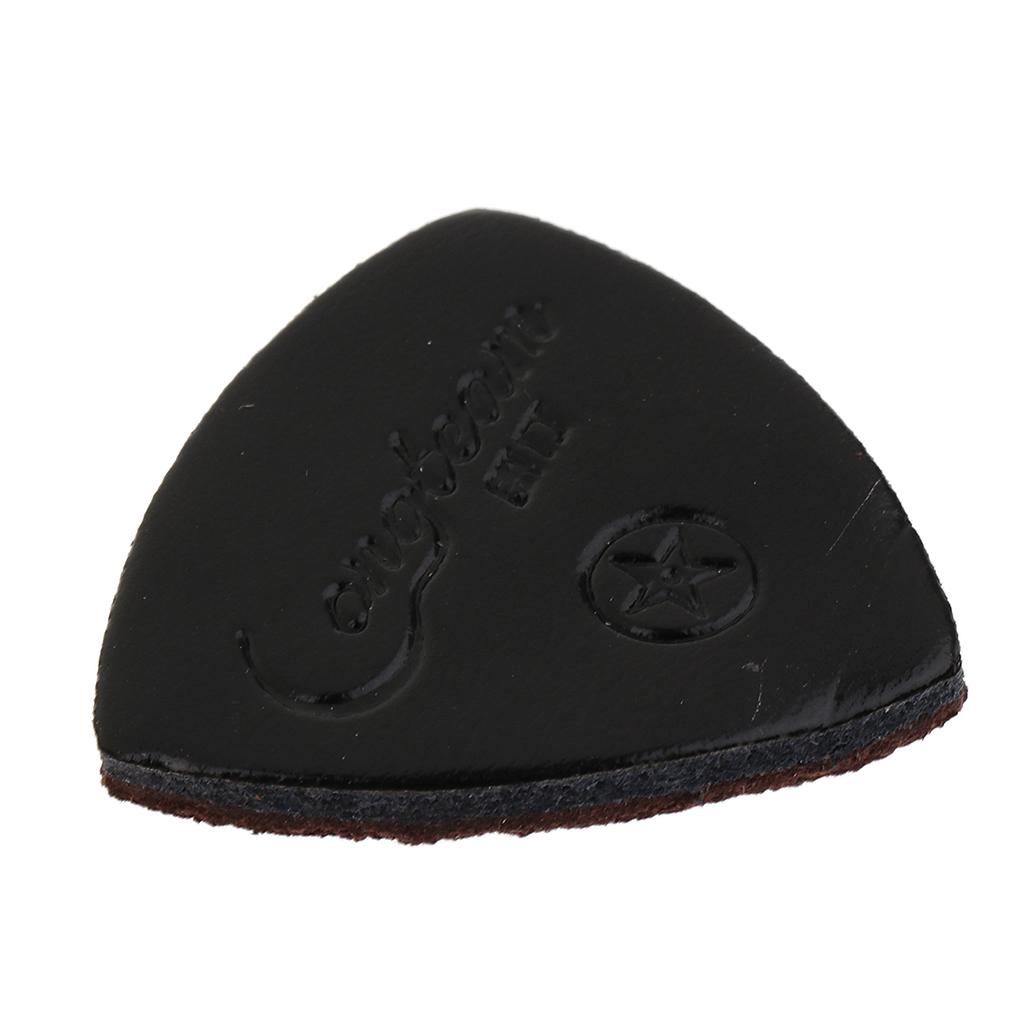 3pcs Ukulele Guitar Pick Plectrum Artificial Lenther for Mini Guitar