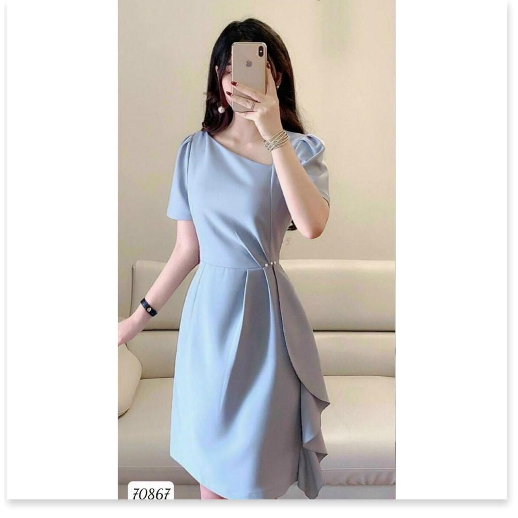 ĐẦM UMI ĐÍNH CƯỜM,THIẾT KẾ HỌA TIẾT TRƠN NHƯNG KHÔNG KÉM PHẦN SANG TRỌNG TRANG NEMO 36 FASHION