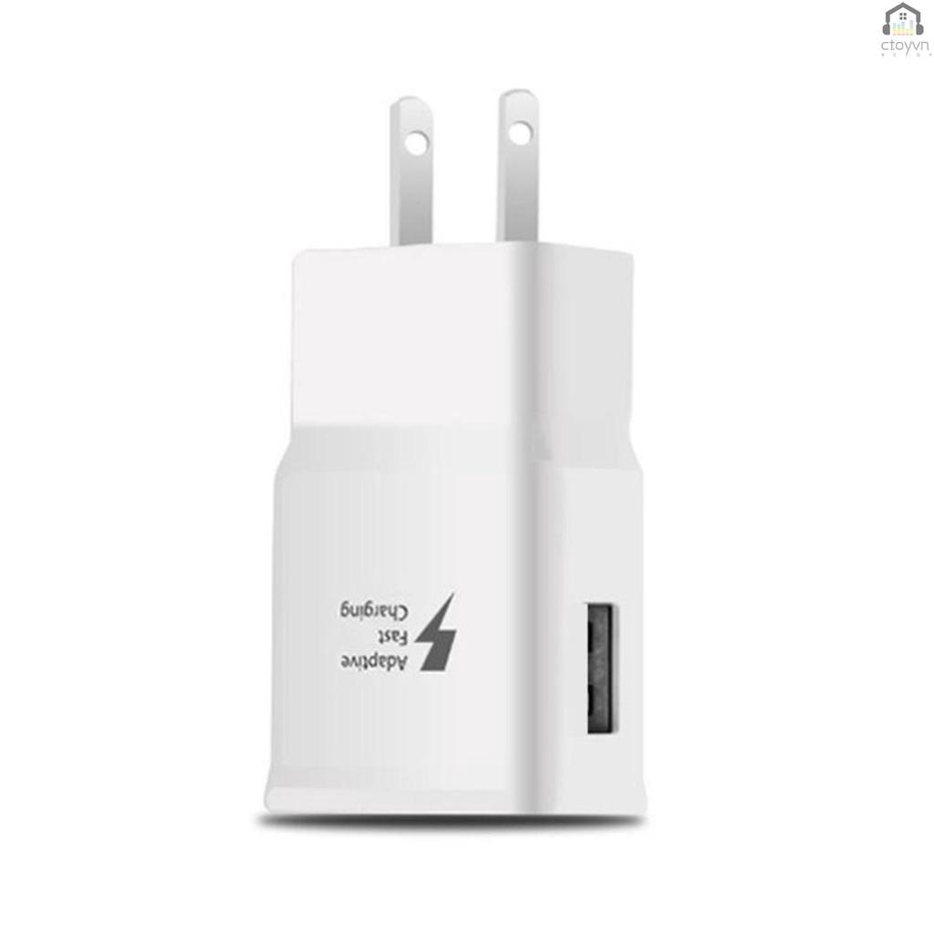 Củ sạc nhanh một cổng USB 9V-1.67A 5V-2A cho điện thoại