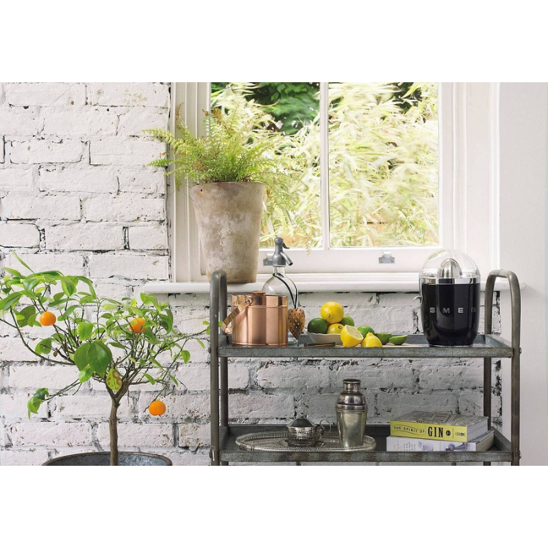Máy vắt cam Smeg màu đen CJF01BLEU Hàng Chính Hãng
