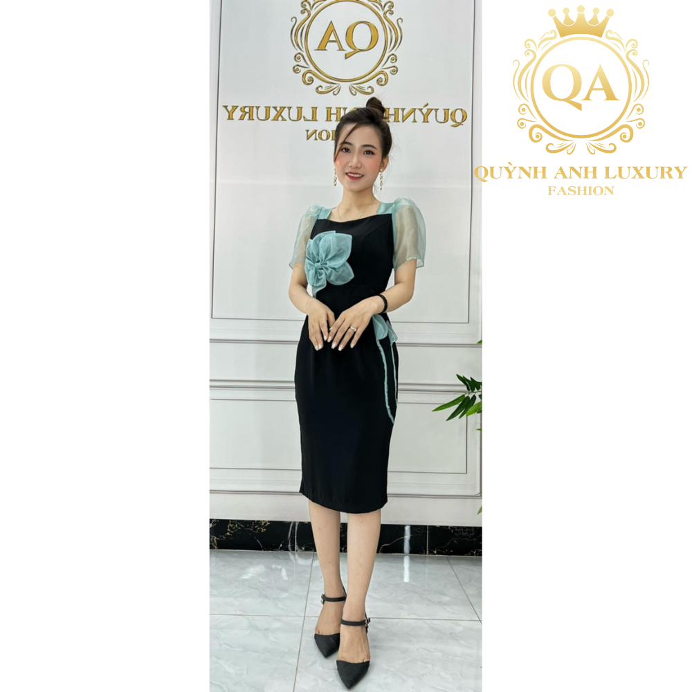 Váy đầm suông nữ bút chì dự tiệc