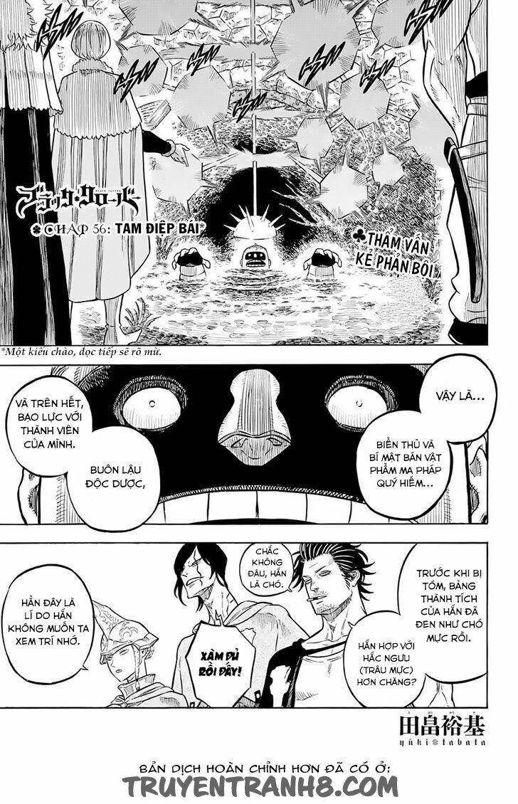 black clover - pháp sư không phép thuật chapter 56 1