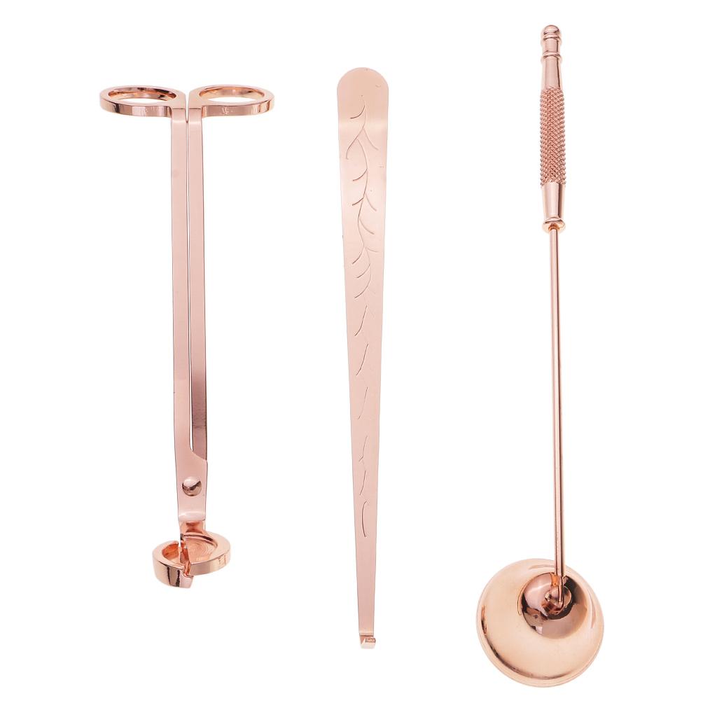 Hoa Hồng Vàng Nến Bộ Phụ Kiện, Nến Bấc Tông Đơ, Dipper, Nến Snuffer