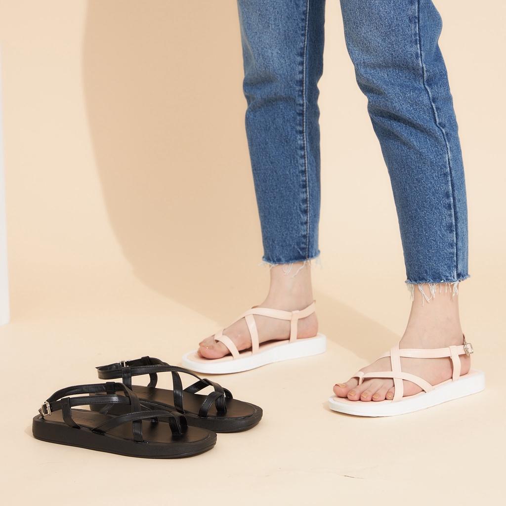 Giày MWC 2920 - Giày Sandal Đế Bánh Mì, Giày Sandal Quai Dây Xỏ Ngón Đế Bánh Mì Thời Trang