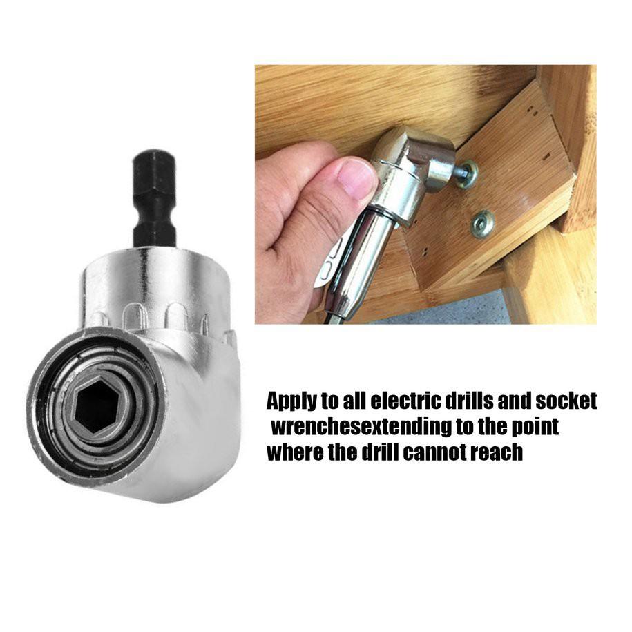 Đầu mũi khoan góc vuông  - Đầu chuyển hướng khoan 105 độ - Dụng cụ bắt vít