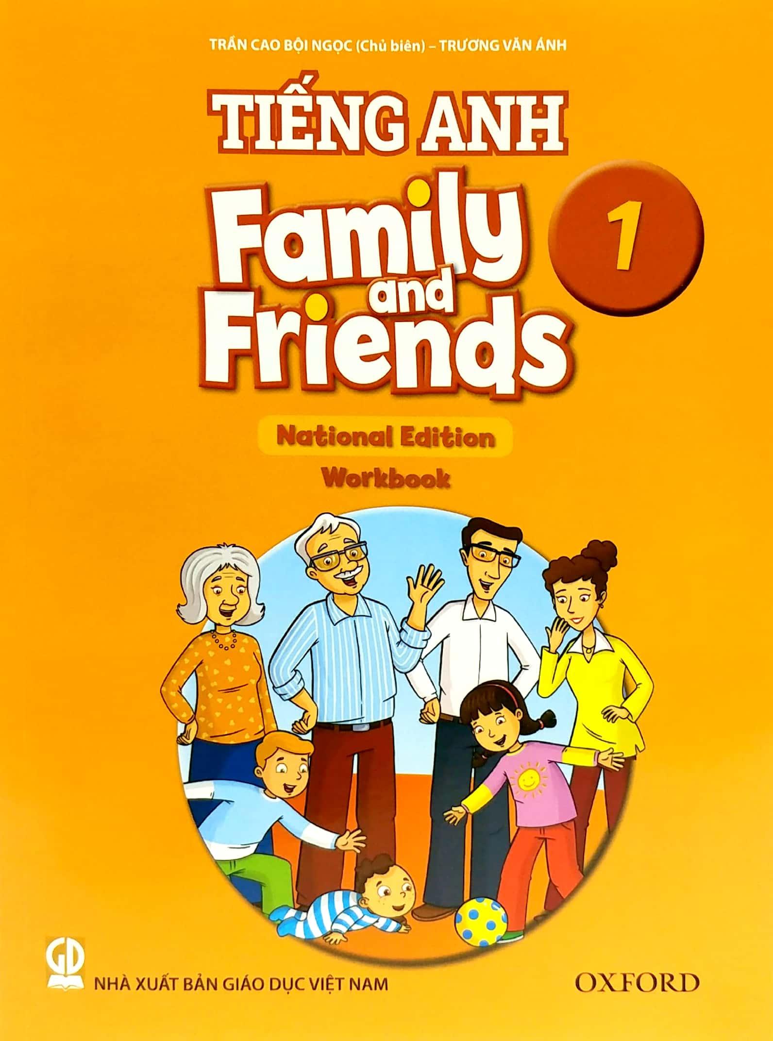 Tiếng Anh 1 - Family And Friends (National Edition) - Sách Bài Tập (2022)