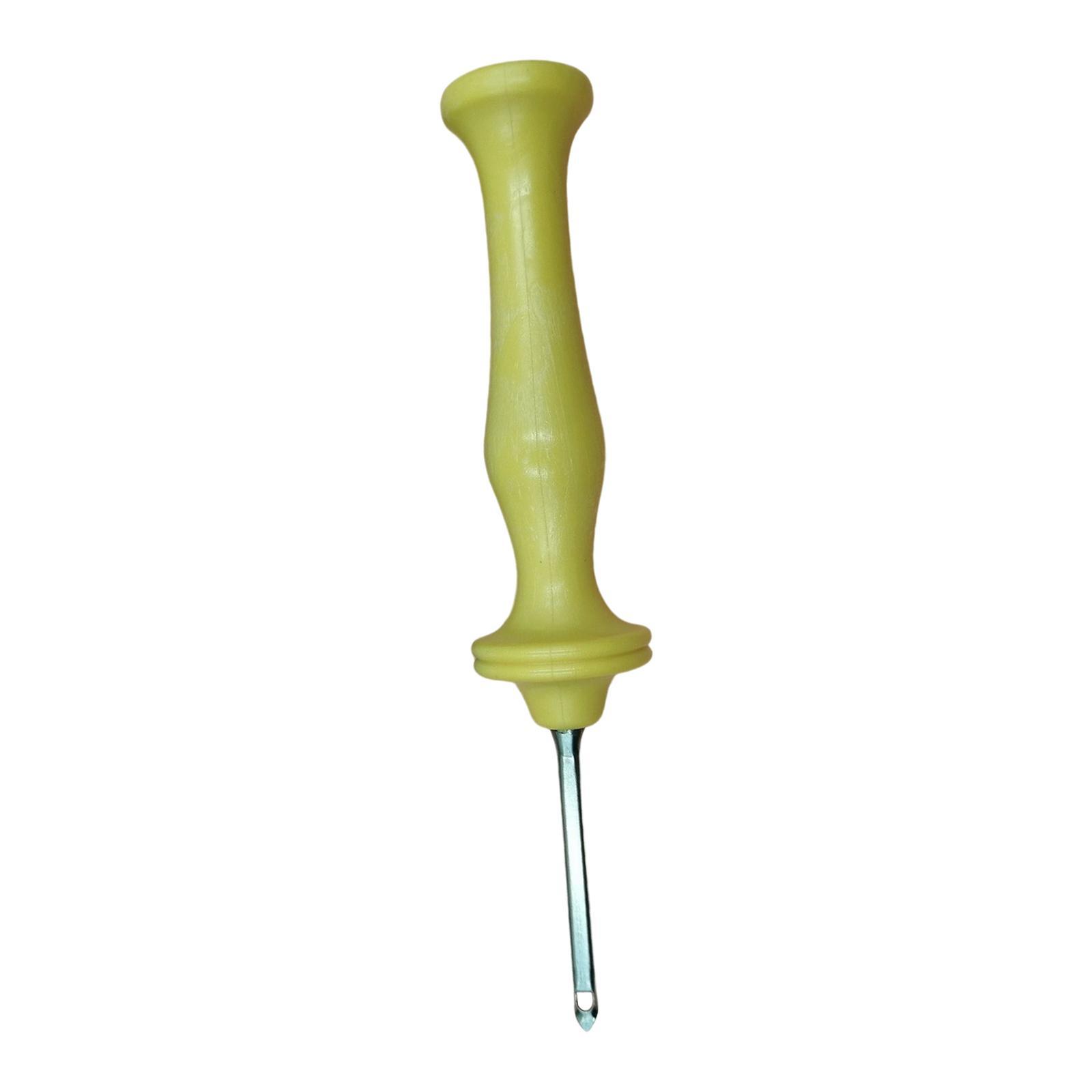 Embroidery Pen Sewing Embroidery Punch Comfortable Grip DIY Adult Rug Making Tool Punch for Embellishment Applique Beginner
