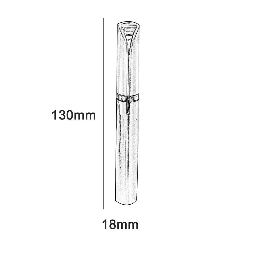 Máy Cạo Lông Mày Có Đèn Led Tiện Dụng Cho Nữ