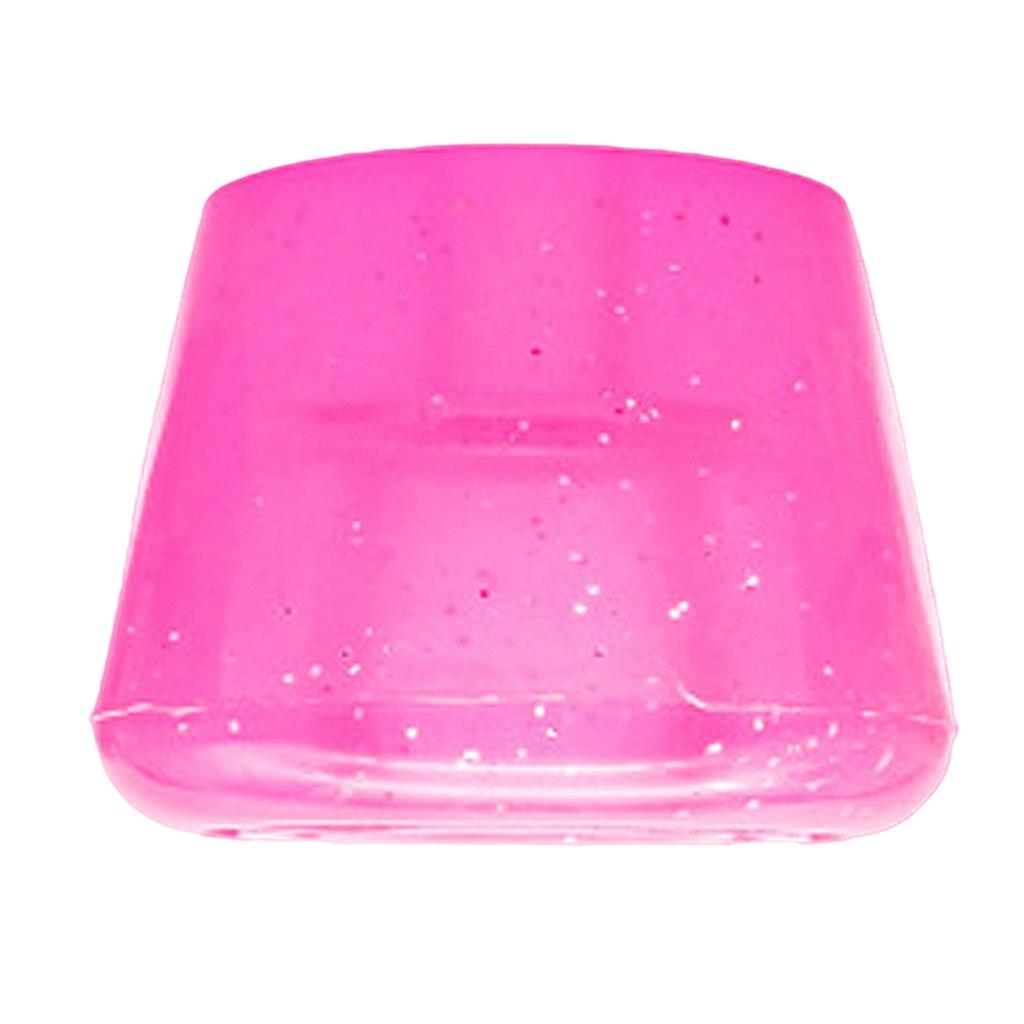 Durable Roller Skate Stoppers Toe Stop Rubber Skate Braking Plug Pad Replacement for Skating Practice Training Accessories