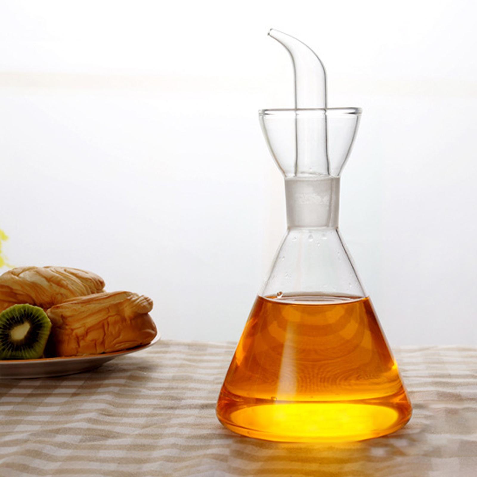 Glass Oil Vinegar Bottle Oil Container Storage Jars for Kitchen