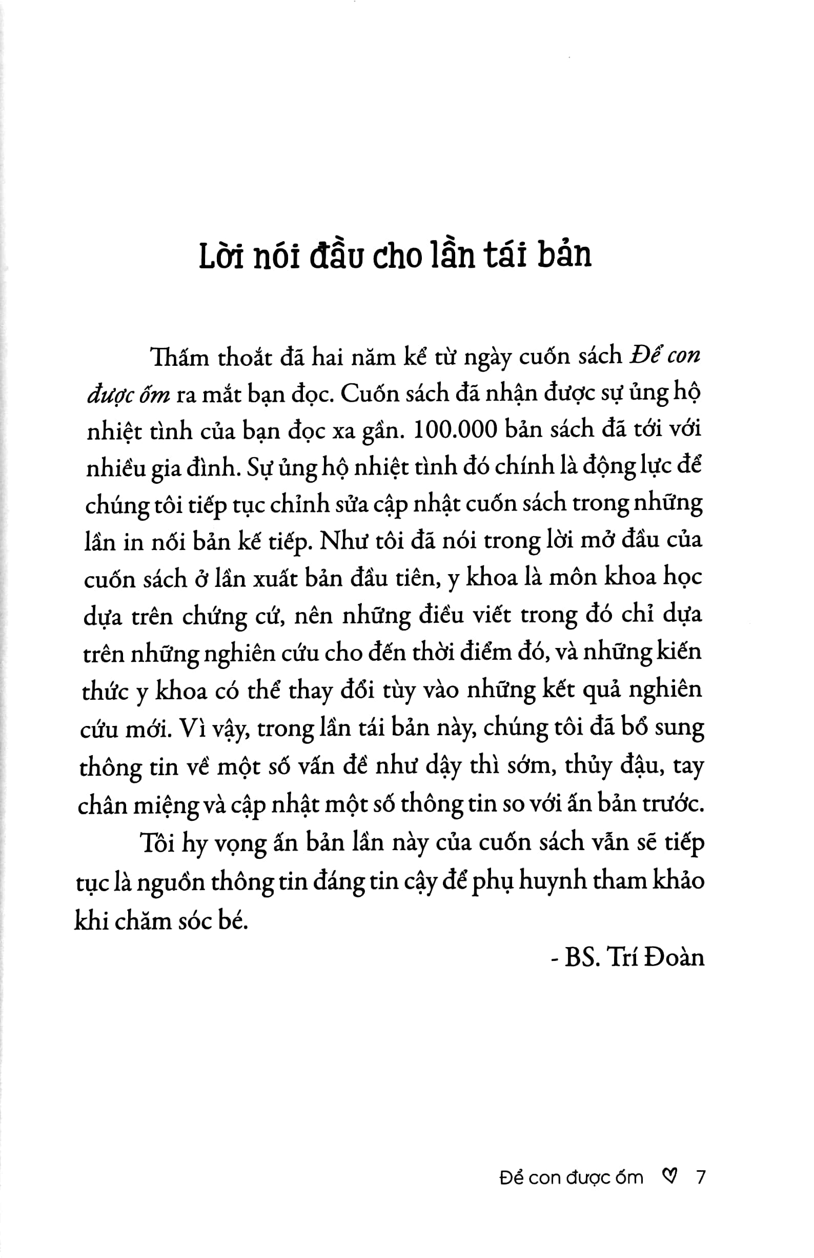 Để Con Được Ốm (Tái Bản 2022) - Nguyễn Trí Đoàn, Uyên Bùi