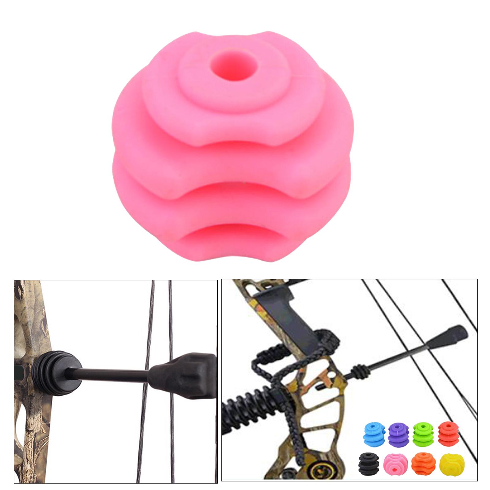 Compound Bow Stabilizer Ball Decelerator Shock Absorber Noise Blue