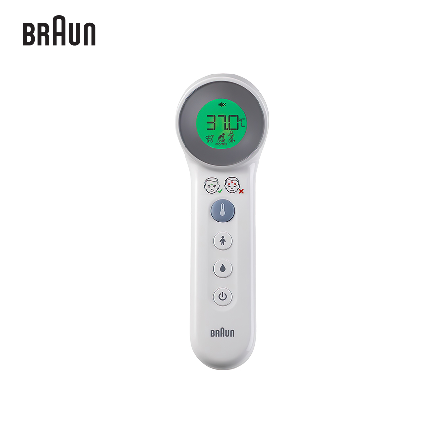 NHIỆT KẾ HỒNG NGOẠI ĐO TRÁN BRAUN BNT400WE