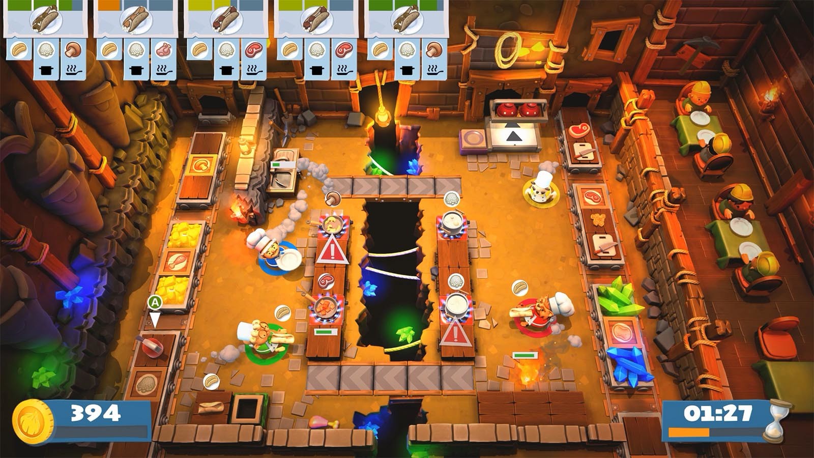 Game Nintendo Switch - Overcooked! 2 - Hàng Nhập Khẩu