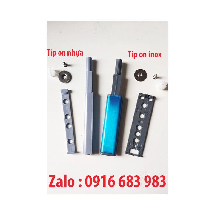 Dụng cụ nhấn-mở hít cánh tủ -nêm nhấn mở tip-on chất liệu nhựa ABS và inox