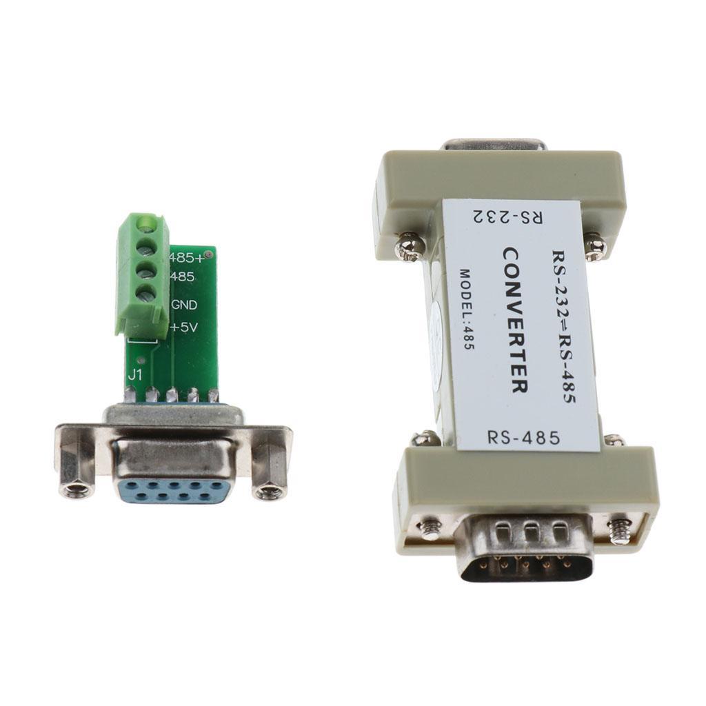 RS232 to RS485 Communication Data Converter Adapter with Conenctor