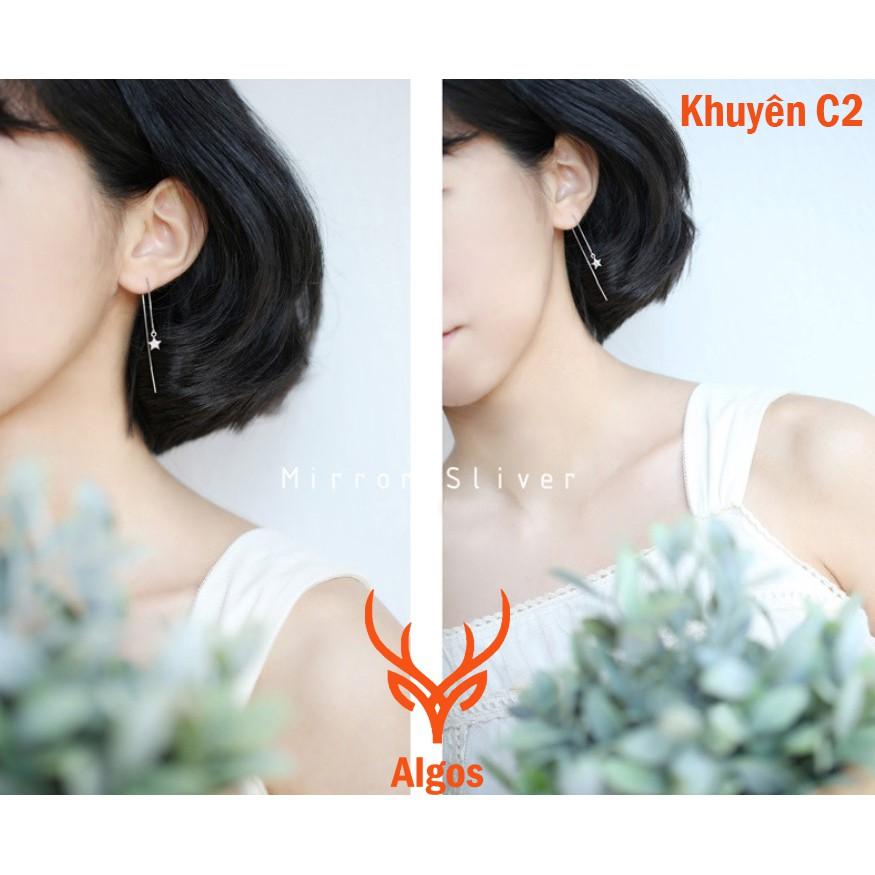 Khuyên tai nữ - Bông tai ngôi sao dài ️ ƯU ĐÃI TOÀN SHOP ️ Bạc 925 sáng bền, thiết kế tinh tế phù hợp mọi phong cách