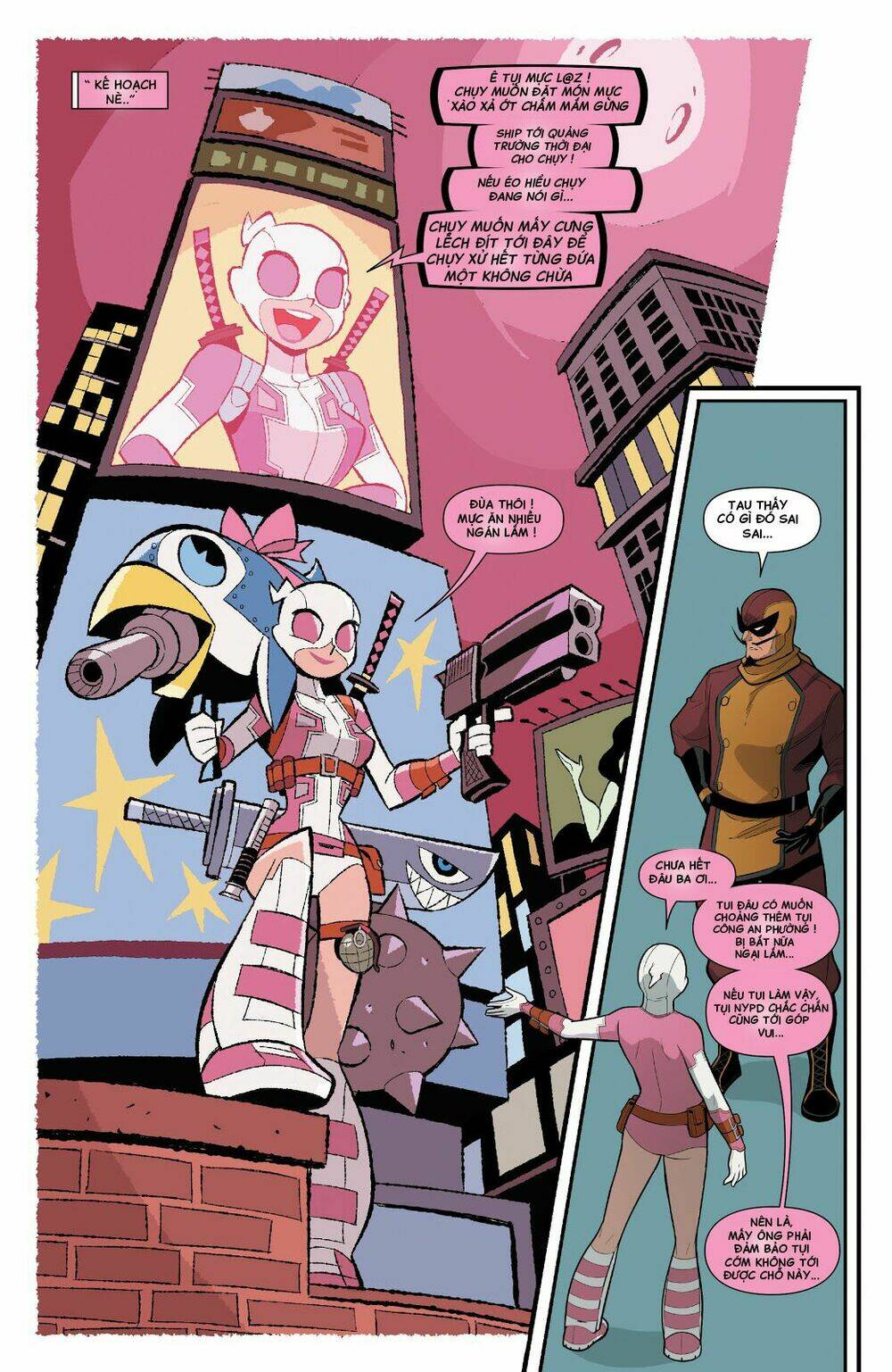 gwenpool siêu phàm chapter 8 11