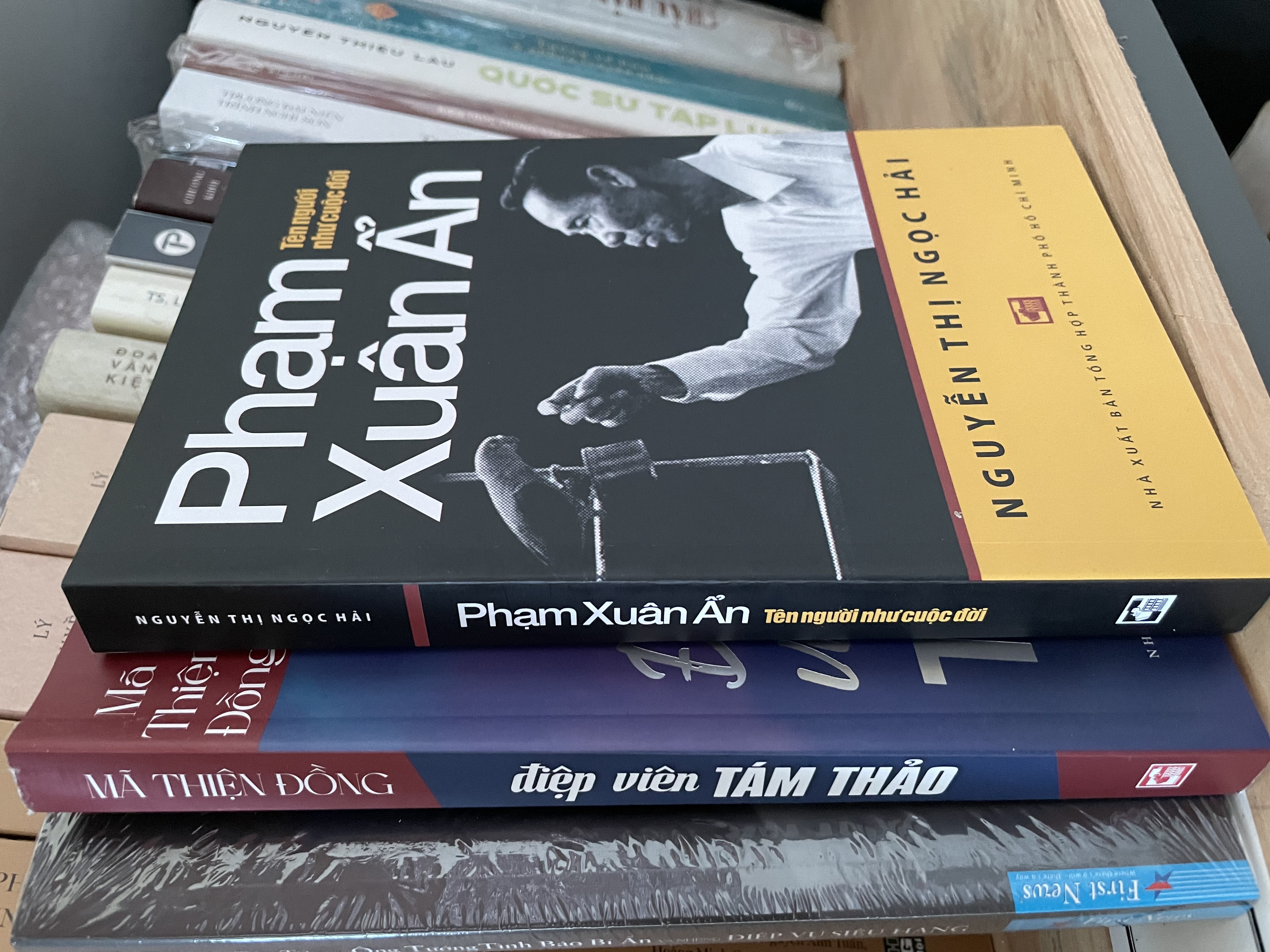 Combo 3c về tình báo: Phạm Xuân Ẩn - tên người như cuộc đời, Ông tướng tình báo và những điệp vụ siêu hạng, Điệp viên Tám Thảo