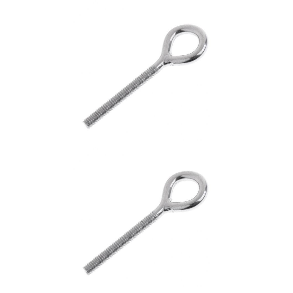 Stainless Steel Eye Bolts Welded Eye Long Thread Eye M5, M6