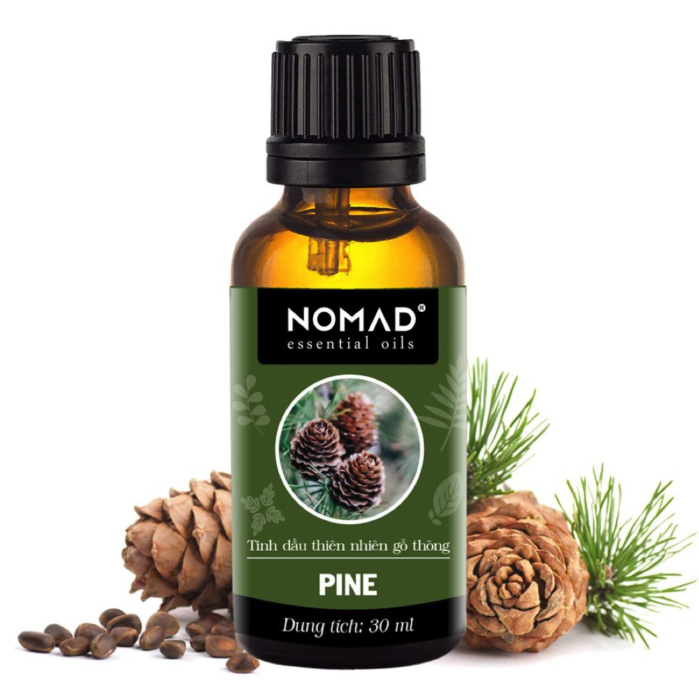 Tinh Dầu Thiên Nhiên Hương Gỗ Thông Nomad Essential Oils Pine 50ml
