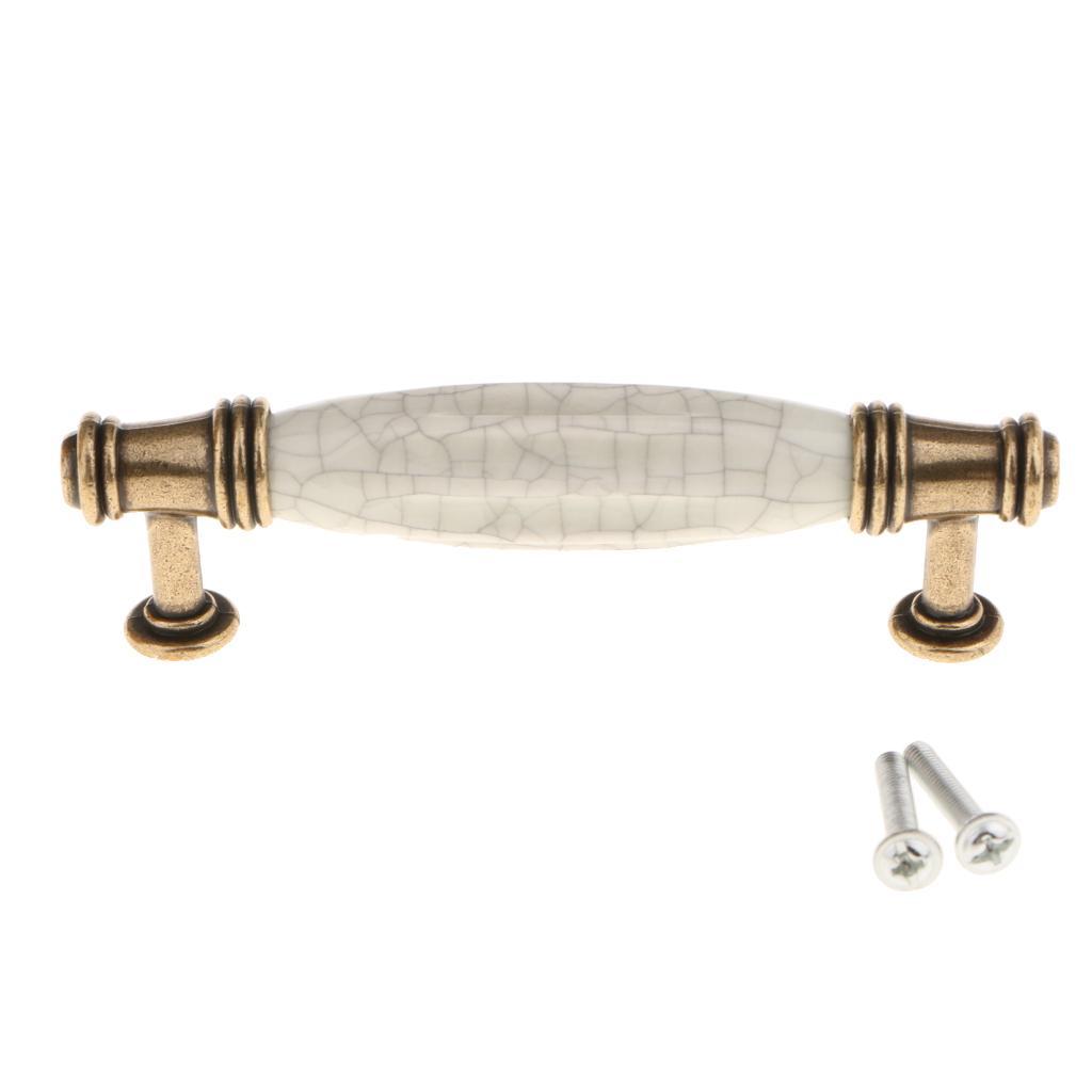 5 Pieces Vintage Elegant Cabinet Pull Knobs Door Handle