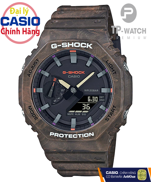 Đồng Hồ Nam Dây Nhựa Casio G-Shock GA-2100FR-5ADR Chính Hãng - GA-2100FR-5A