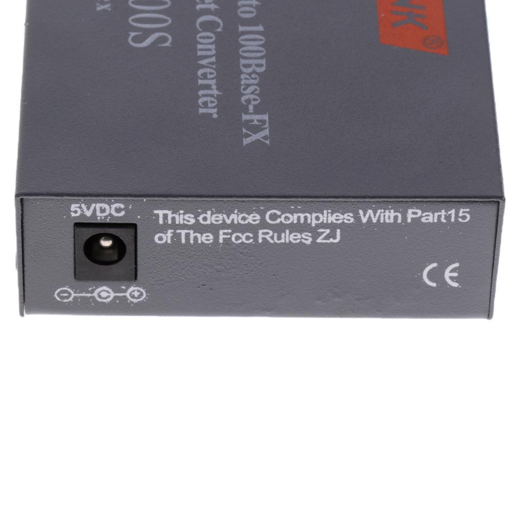 HTB-1100s Fiber Optic Cable Converter SC to Cat.5e Duplex Single Mode