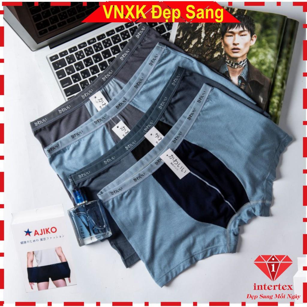 Combo 4 Quần Sịp Nam Phối Màu Nhật, Thoải Mái Gấp 2 Lần, Thoáng Mát, Thấm Hút Mồ Hôi, Co Giãn 4 Chiều