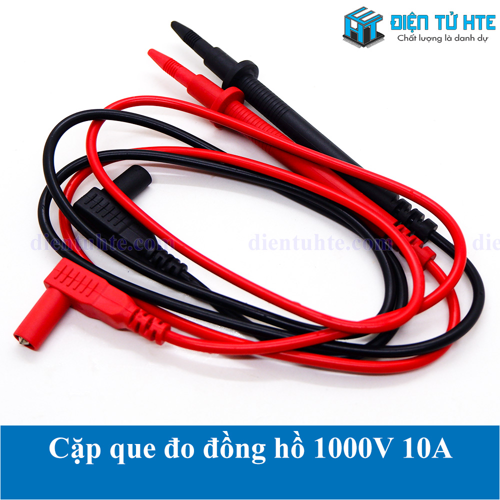 Cặp Que đo đồng hồ 1000V 10A loại tốt