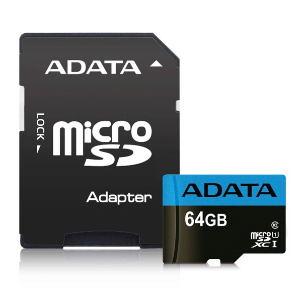 Thẻ Nhớ Adata Micro SDXC 64GB Class 10 - Hàng Chính Hãng