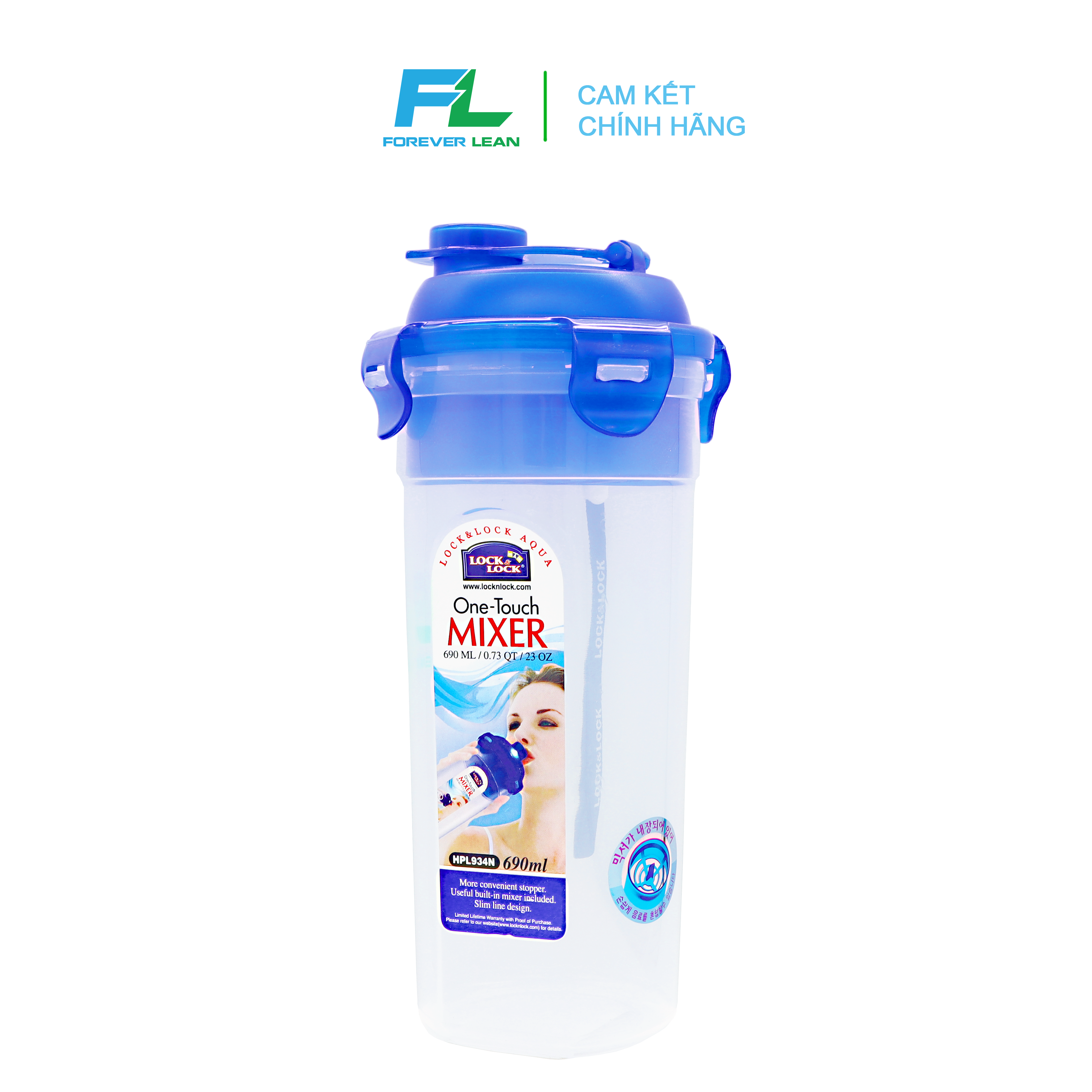 Bình lắc shaker nhựa Forever Lean