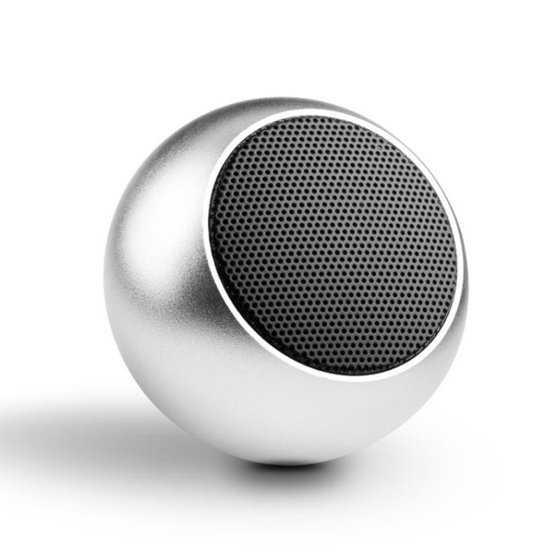 Loa Bluetooth mini Rảnh tay Điện thoại di động Loa TWS cho Loa siêu trầm nhỏ Hộp nhạc Soundbar không dây Màu sắc: xám