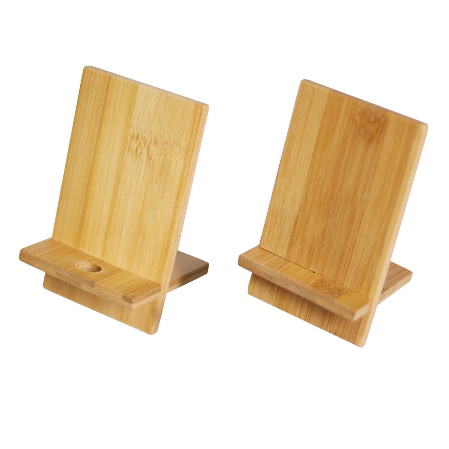 Giá đỡ điện thoại di động bằng gỗ tre chất lượng cao