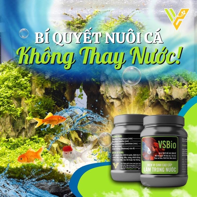 BỘT VI SINH VSBIO/VS Bio - LÀM TRONG NƯỚC NHANH, KHỬ NH3, H2S
