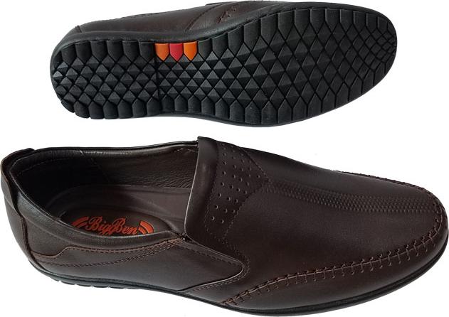 Giày Mọi Nam Da Bò BIGGBEN Cao Cấp GM236