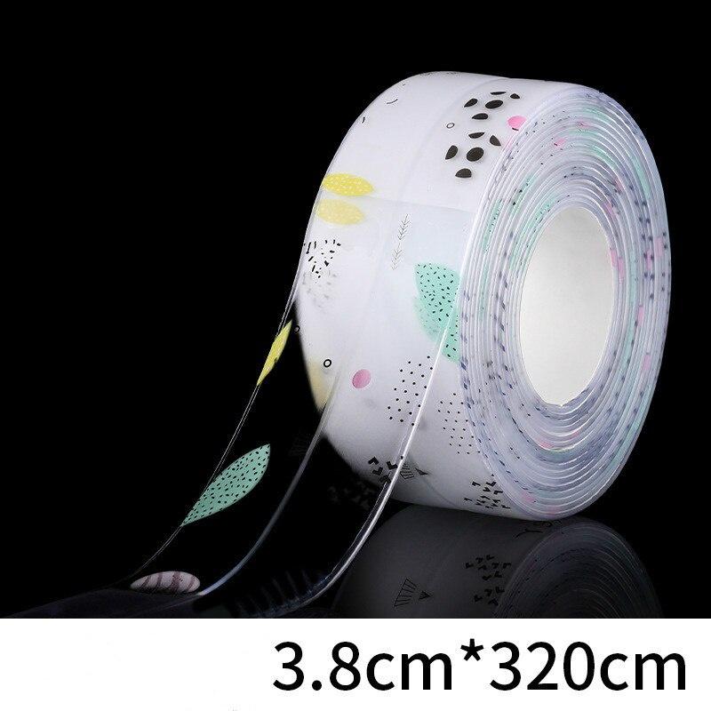 Cuộn băng dán chống thấm dầu ăn, chống thấm nước, dành cho mép chậu rửa chén, bếp, nhà vệ sinh.