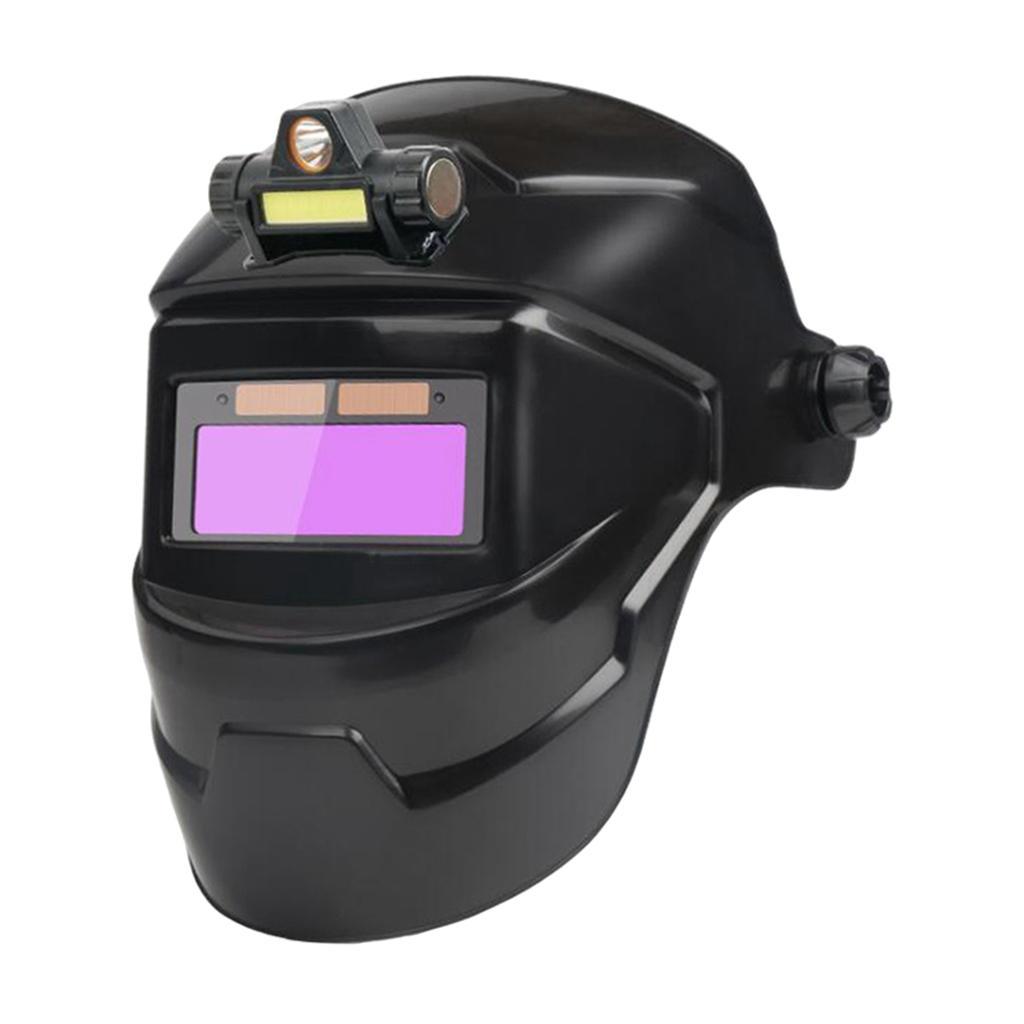 Solar Power Welding Hat for Mig Grinding