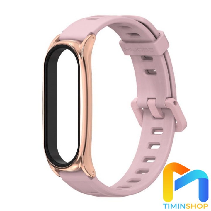 Dây đeo cho Miband 7 bản Plus, chốt gài - Mi jobs (DMJG7)