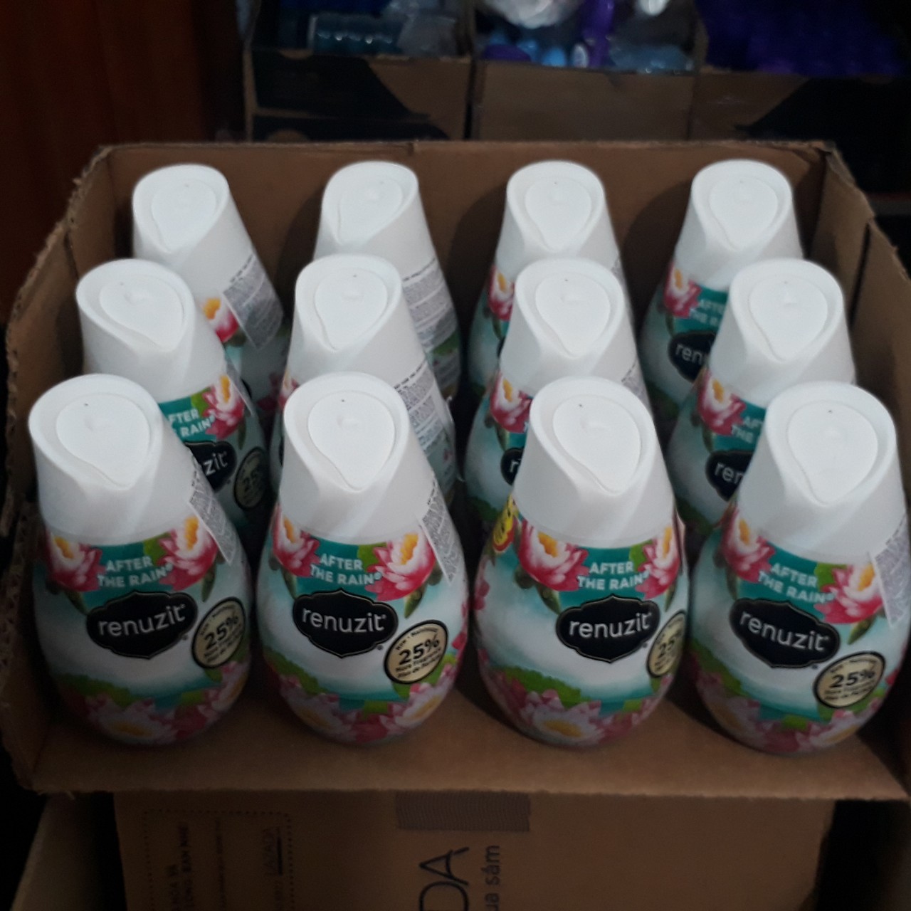 Combo 12 cục sáp thơm Renuzit Lovely Lavender 198g