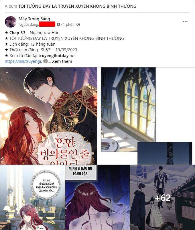 tôi tưởng đó chỉ là tiểu thuyết trọng sinh bình thường chapter 33.2 34