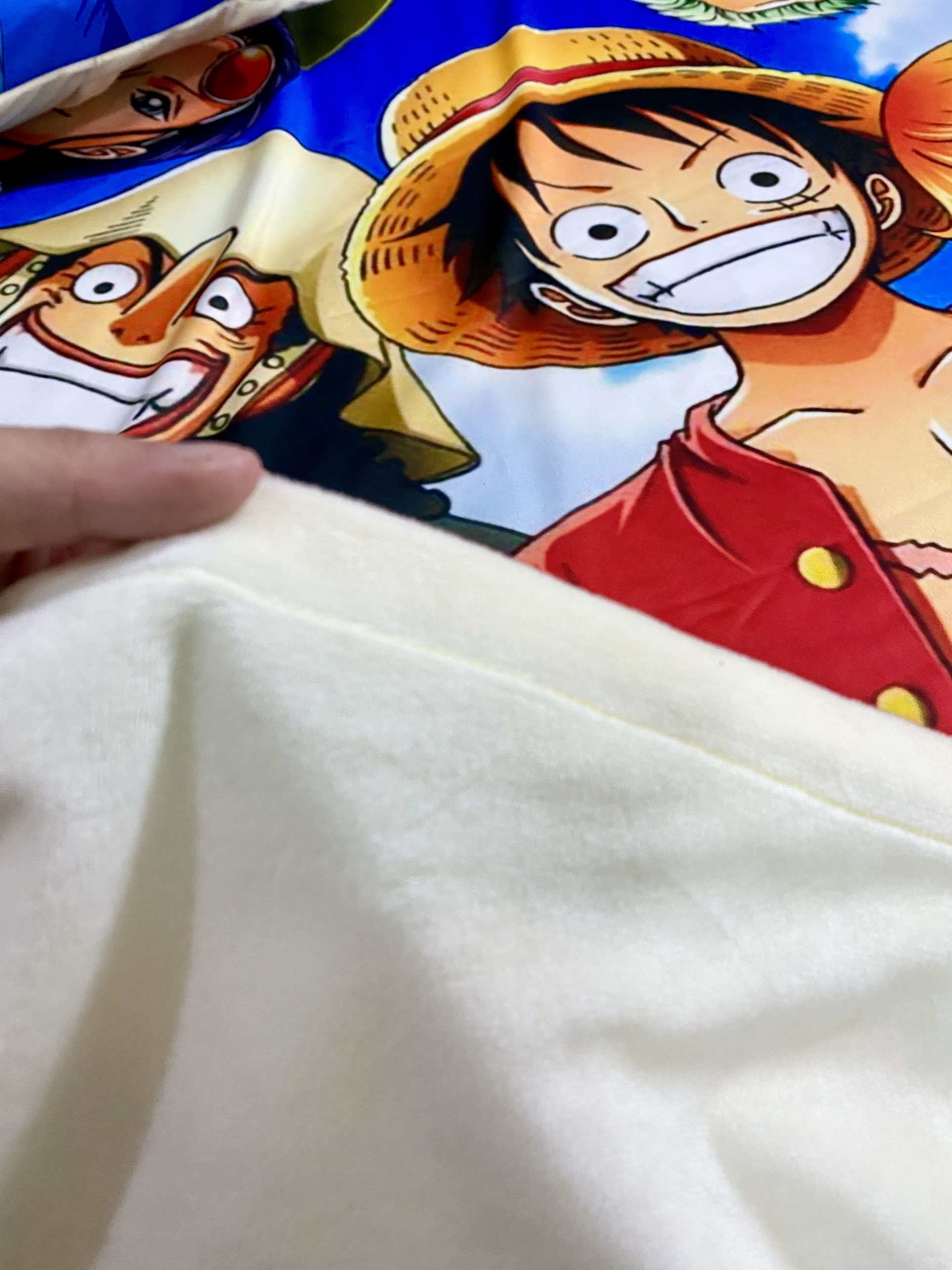 Bộ chăn gối Luffy cho bé 3-5 tuổi