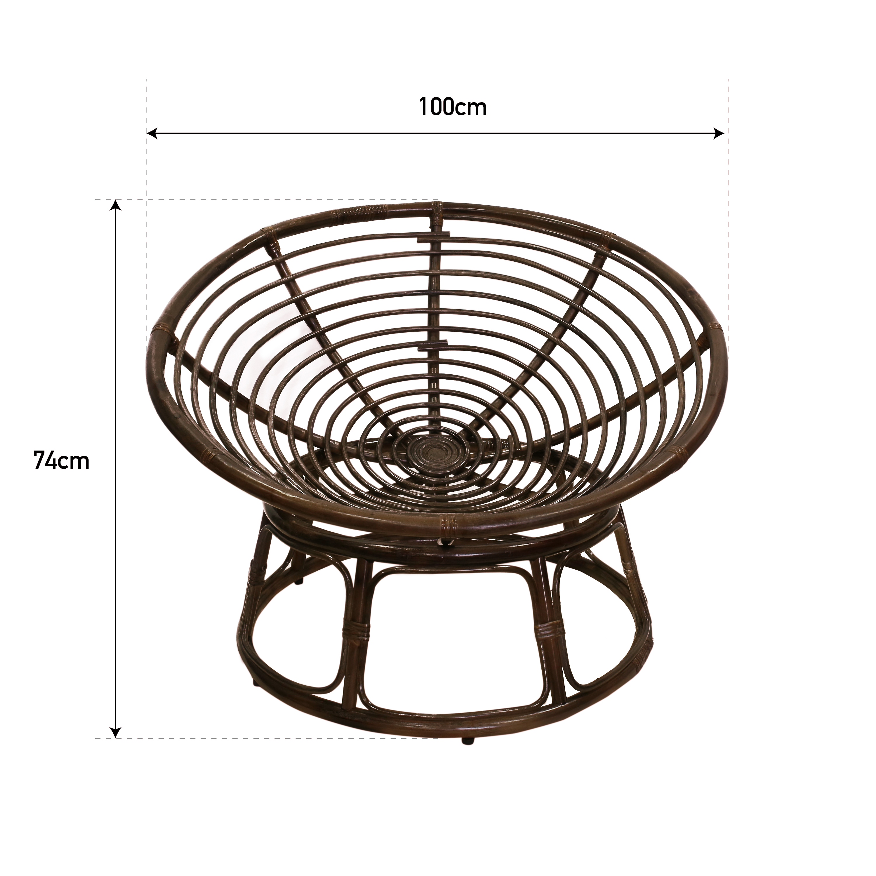 Ghế papasan thư giản rộng 1m