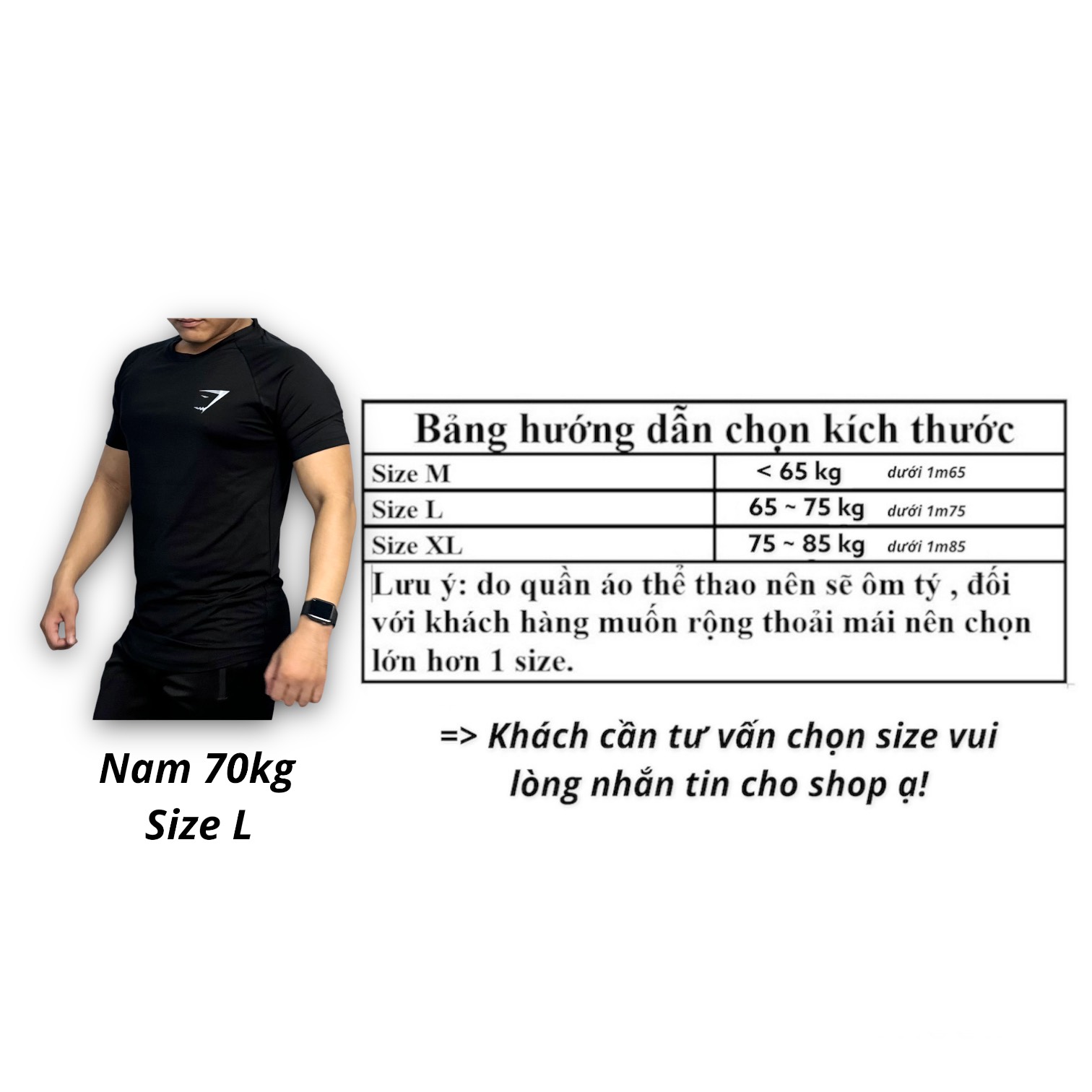 Áo nam tập gym thể thao DO GYM SHOP thun lạnh 4 chiều không xù lông AGTN81