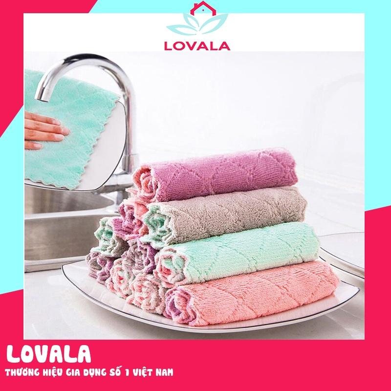 Khăn lau bếp đa năng combo siêu thấm 2 mặt