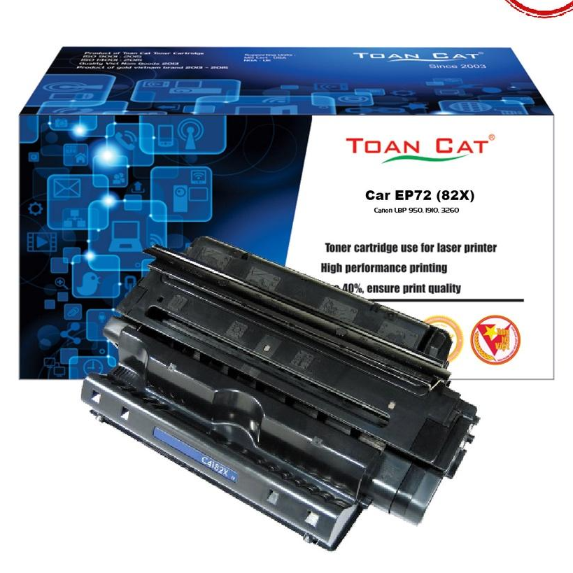 Hộp mực in Toàn Cát 82X - EP 72 dùng cho máy in Canon LBP 950, 1910, 3260 - HÀNG CHÍNH HÃNG